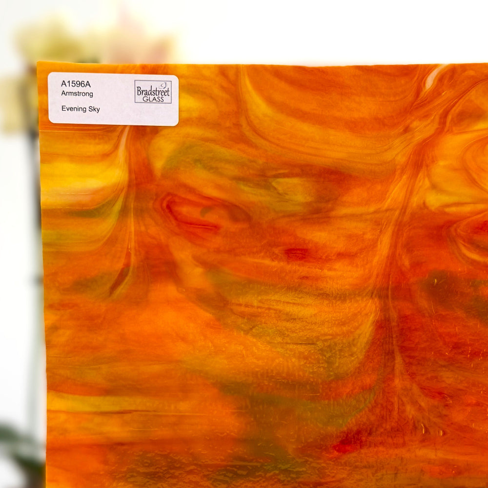 Evening Sky Stained Glass Sheet Armstrong 1596A – BradstreetGlass