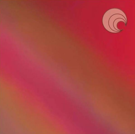 Cherry Red Iridescent Stained Glass Sheet 96 COE Oceanside SF151IR