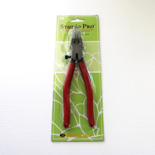 Metal Running Pliers for Stained Glass. Durable quality stained glass tools at Bradstreet Glass.