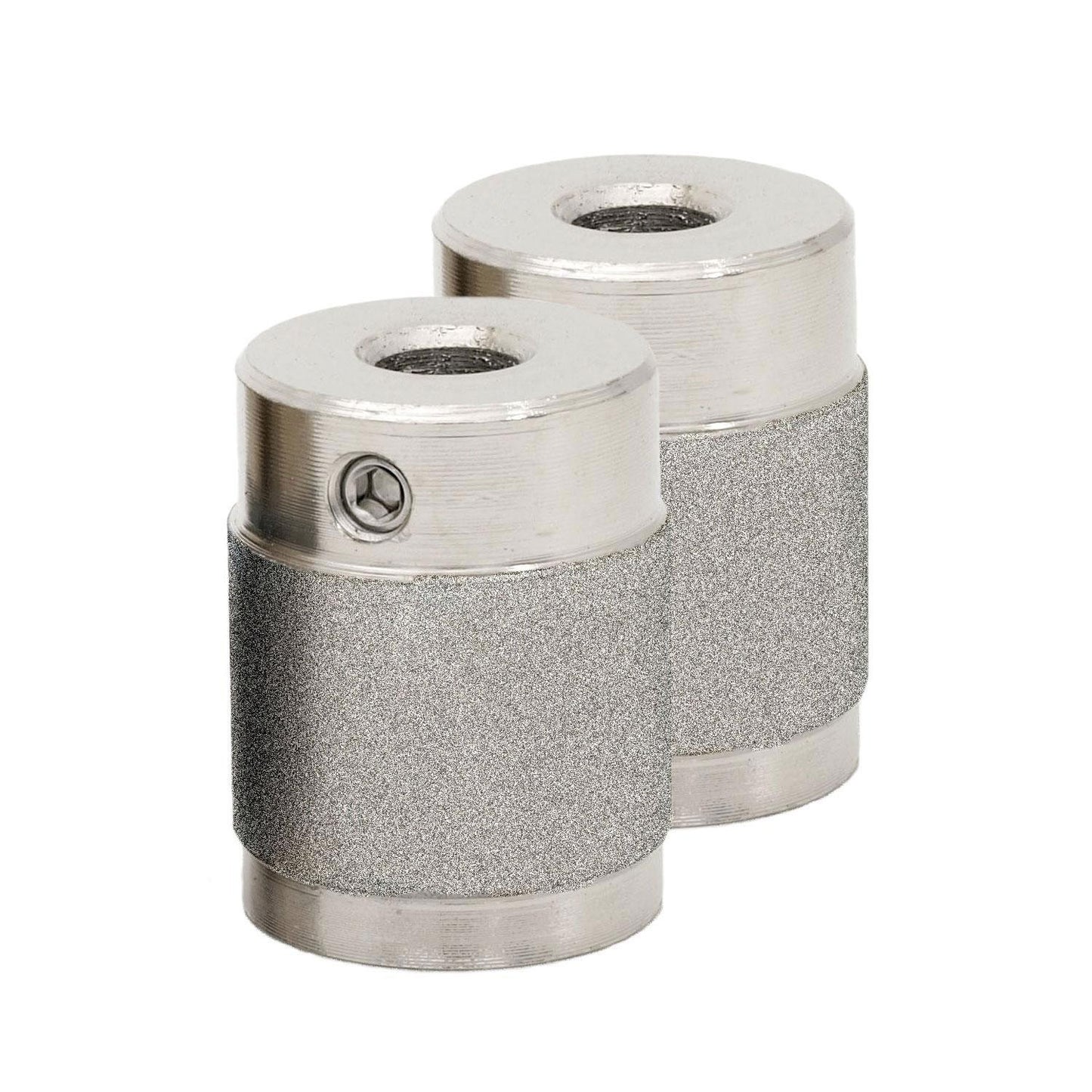 TWO PACK 1 Inch Fine 220 Grit Universal Diamond Grinding Bit for Stained Glass Grinders Aaranku Twofers