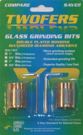 Aanraku Twofers Grinding Bit 1 Inch Standard Grit
