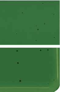 Kelly Green Stained Glass Sheet 90 COE Fusible Bullseye 1145 30F