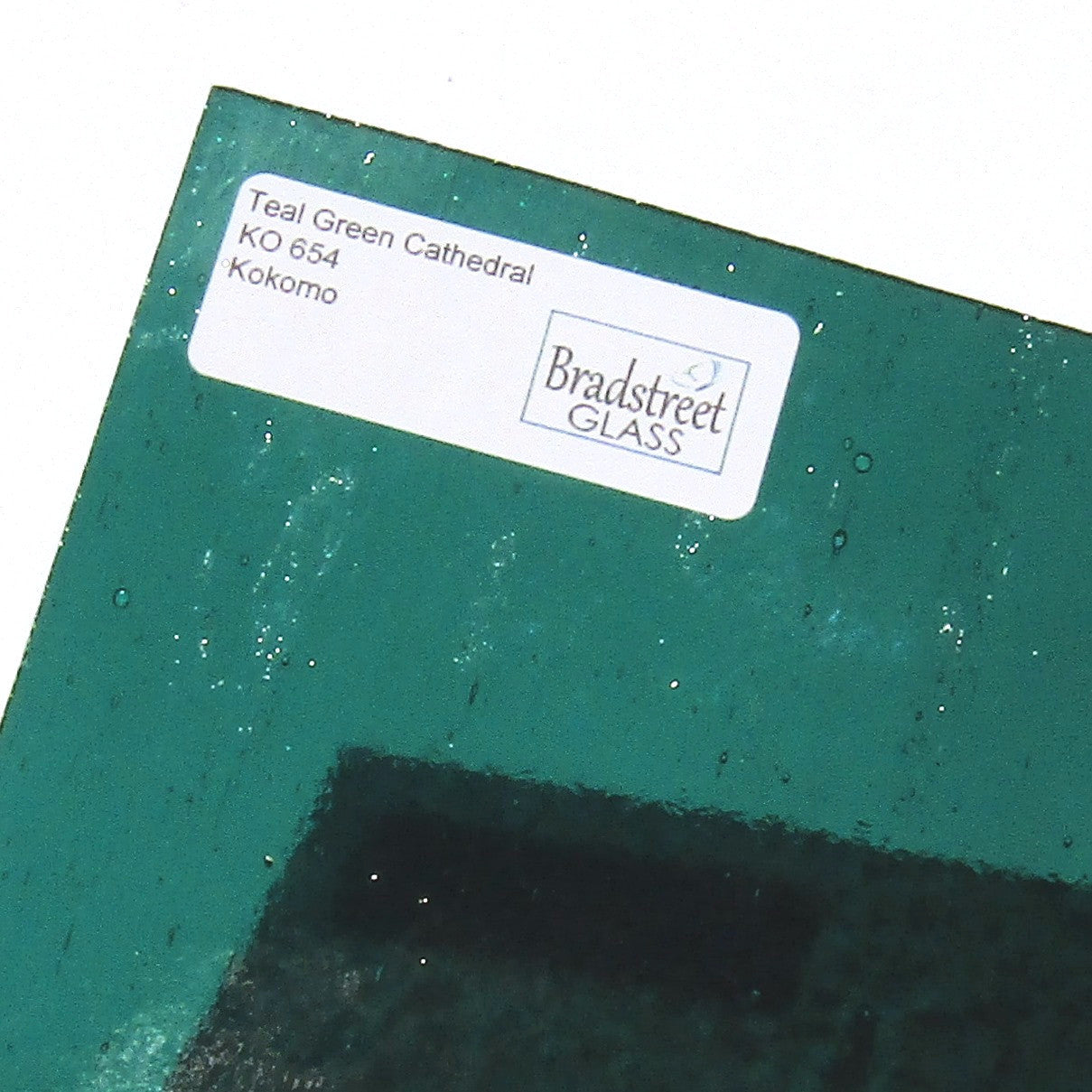 Teal Green Stained Glass Sheet Kokomo 654 – BradstreetGlass