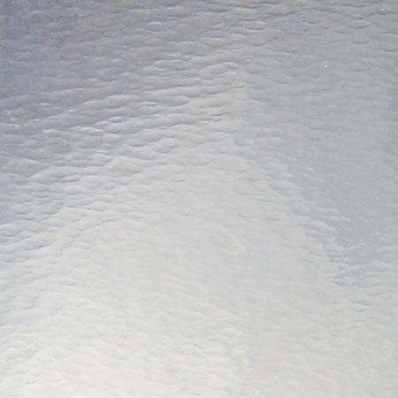 Clear Hammered Stained Glass Sheet 96 COE Oceanside Fusible SF100H