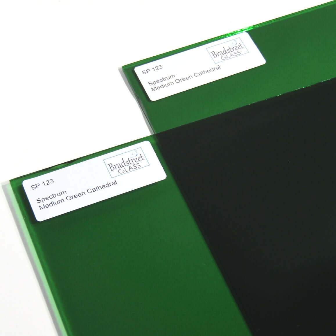 【GRIFFIN.FZ】Sonosheet Medium Green Stained Glass Sheet 96 COE Fusible Oceanside SF123