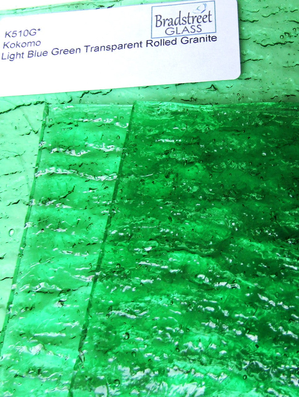 Kokomo Art Glass stained glass sheet at Bradstreet Glass
