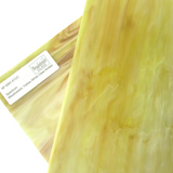 Meadowlark Pearl Opal Fusible Stained Glass Sheet Yellow, White, Clear, Amber 96 COE Oceanside SF6061.81CC