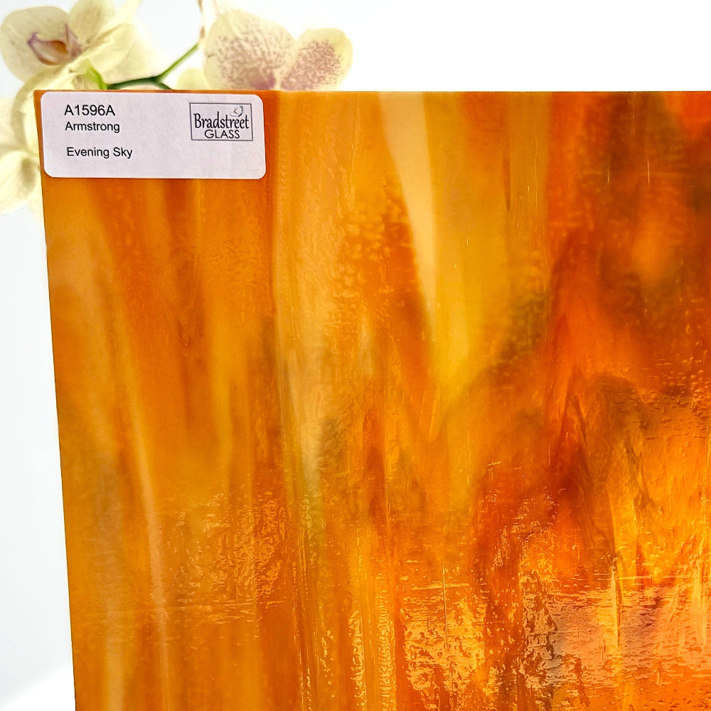 Evening Sky Stained Glass Sheet Armstrong 1596A – BradstreetGlass