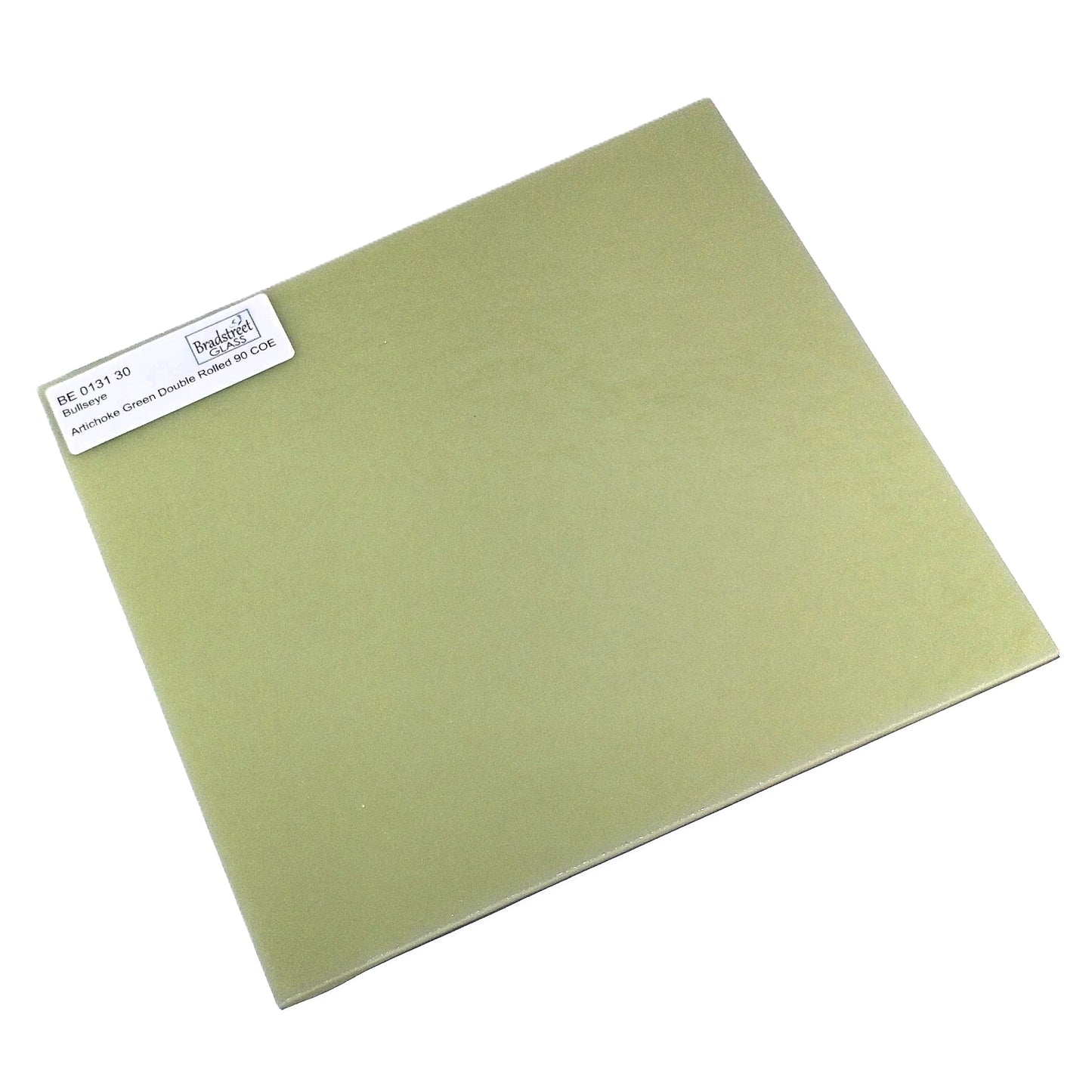 Artichoke Green Stained Glass Sheet 90 COE Bullseye 0131 30F