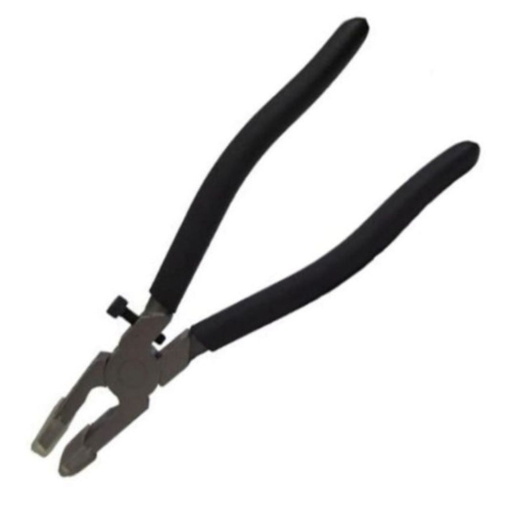 Leponitt 8" Metal Running Pliers for Stained Glass. Durable quality stained glass tools at Bradstreet Glass.
