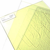 Spectrum 110.1A Stained Glass Sheet Cathedral Artique Textured Palest Amber 