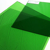 Spectrum 121A Artique Textured Cathedral Stained Glass Sheet Light Green Translucent