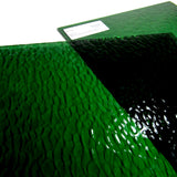 Medium Green Hammered Cathedral Stained Glass Sheet Spectrum 123H