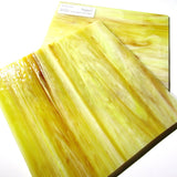 Meadowlark Pearl Opal Fusible Stained Glass Sheet Yellow, White, Clear, Amber 96 COE Oceanside SF6061.81CC