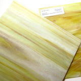Meadowlark Pearl Opal Fusible Stained Glass Sheet Yellow, White, Clear, Amber 96 COE Oceanside SF6061.81CC