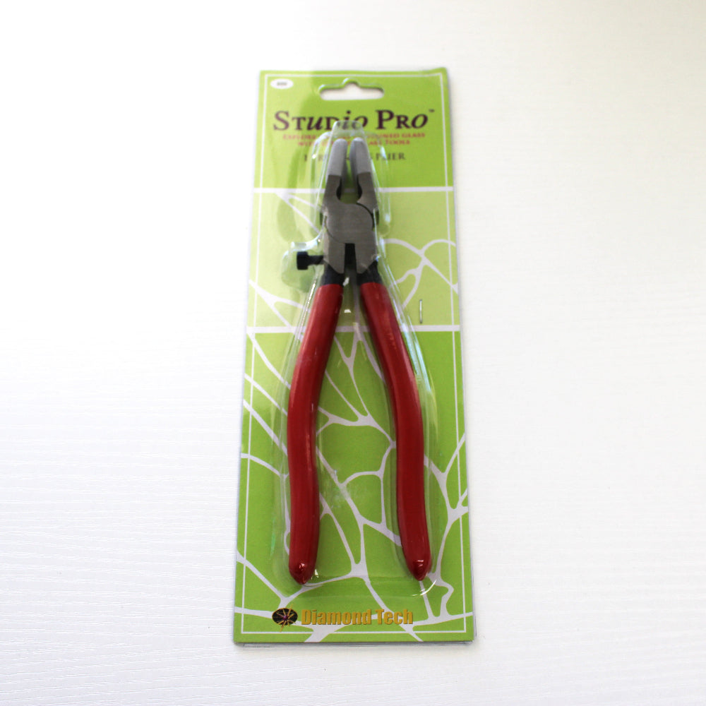 Metal Running Pliers for Stained Glass. Durable quality stained glass tools at Bradstreet Glass.