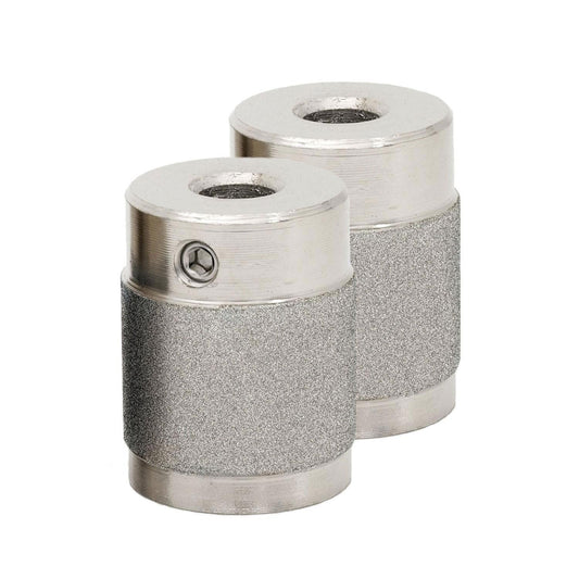 TWO PACK 1 Inch Fine 220 Grit Universal Diamond Grinding Bit for Stained Glass Grinders Aaranku Twofers