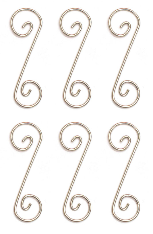 3" Pre-Tinned Curly Q Hangers Q6, 6 Pack