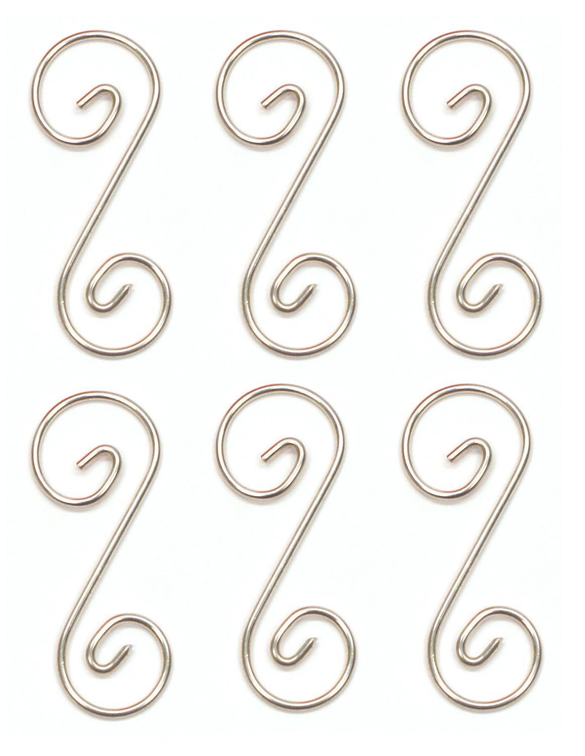 2-5/16" Pre-Tinned Curly Q Hangers Q5, 6 Pack
