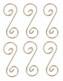 2-5/16" Pre-Tinned Curly Q Hangers Q5, 6 Pack