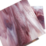 Medium Purple Wisspy Opal Stained Glass Sheet Wissmach WO140