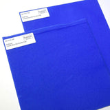 Cobalt Blue Fusible Stained Glass Sheet 90 COE Double Rolled Bullseye 0114 30F