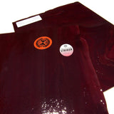 Bullseye 0224 50F Stained Glass Sheet Deep Red Opal Thin Rolled Fusible 90 COE