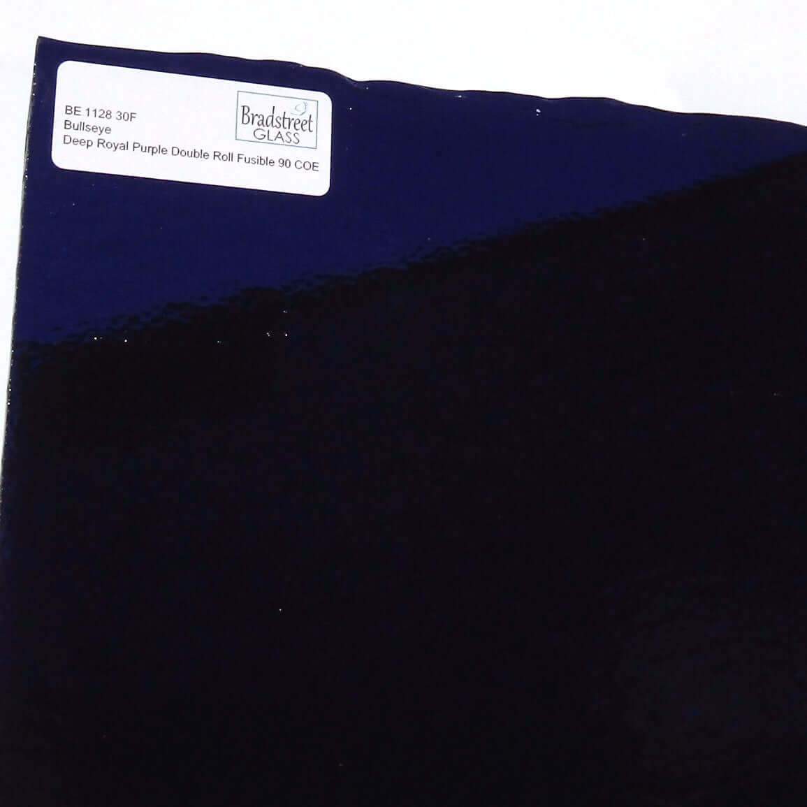 Deep Royal Purple Stained Glass Sheet Bullseye 1128 30 - BradstreetGlass