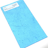Kokomo Pale Peacock Blue Stained Glass Sample Cathedral Transparent KO 617