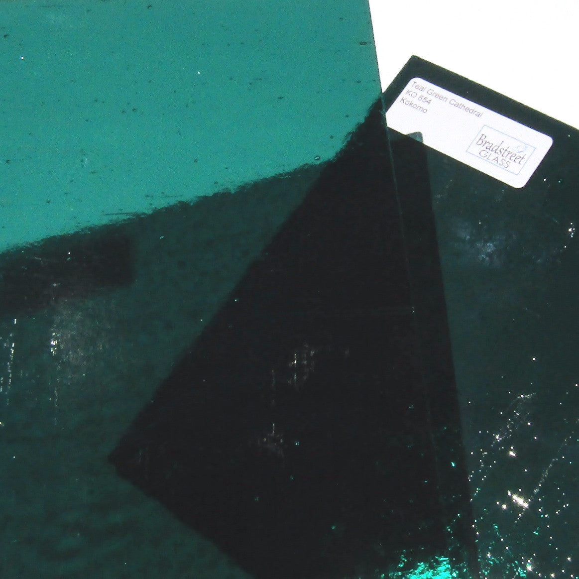 Teal Green Stained Glass Sheet Kokomo 654 – BradstreetGlass