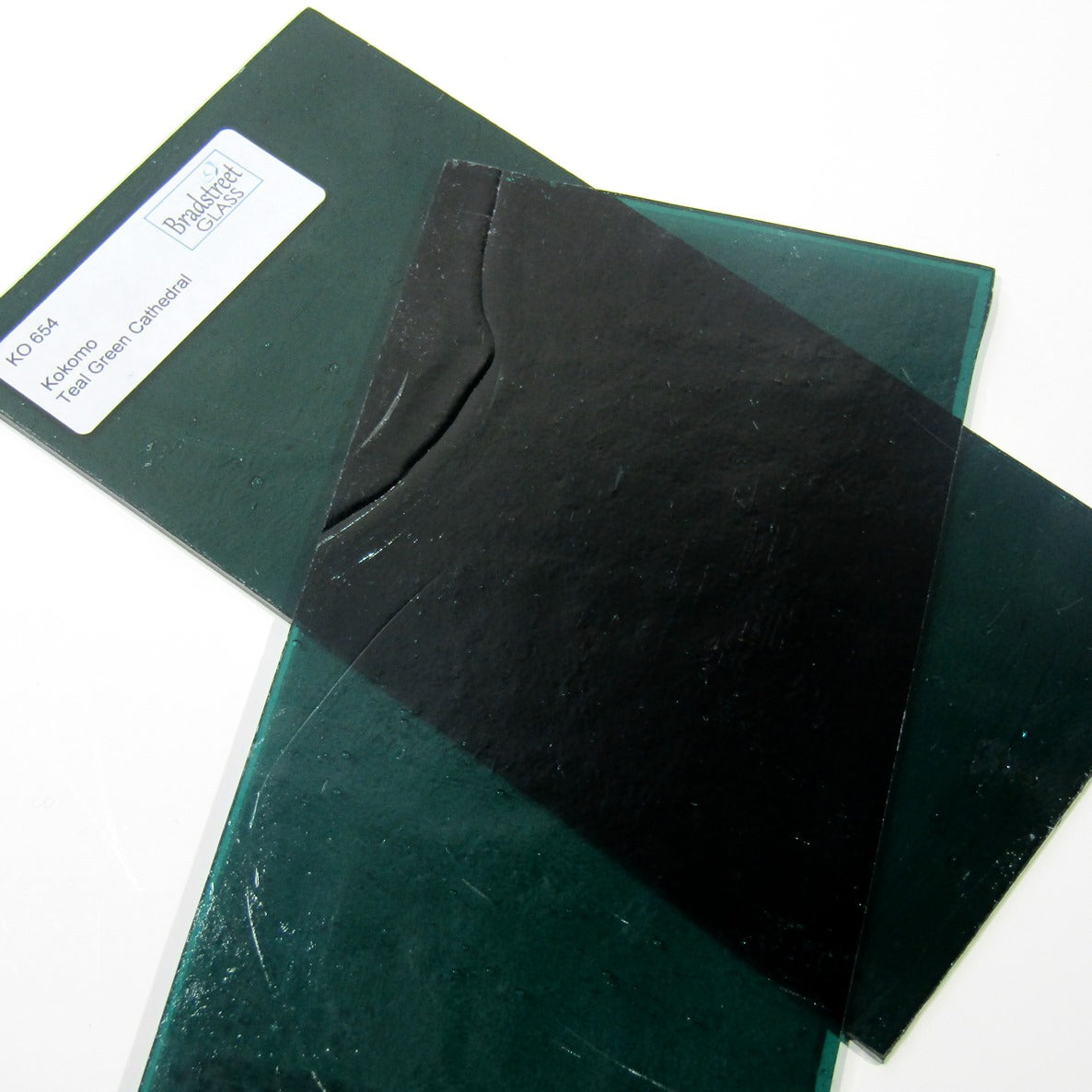 Teal Green Stained Glass Sheet Kokomo 654 – BradstreetGlass