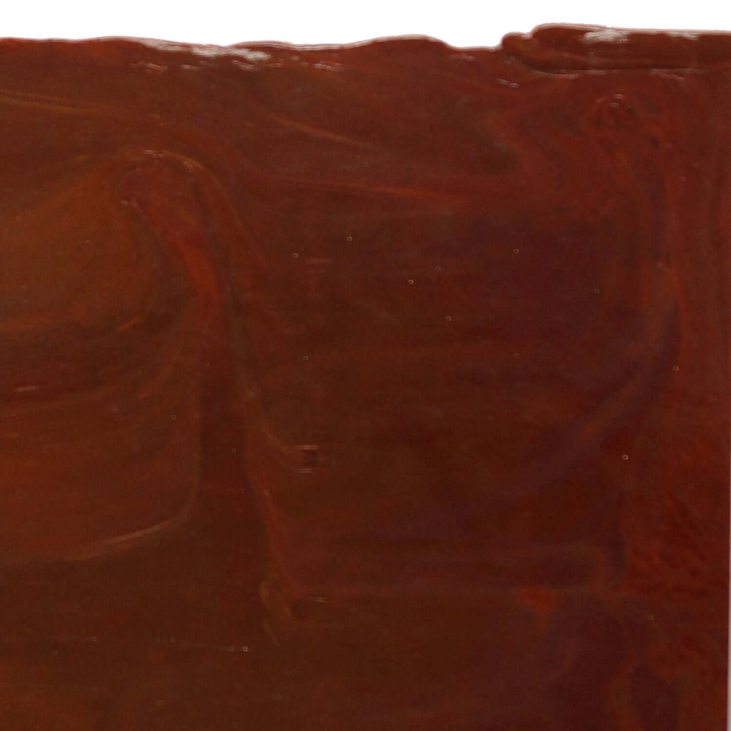 Chestnut Brown Opal 96 COE Fusible Stained Glass Sheet Oceanside SF211.74