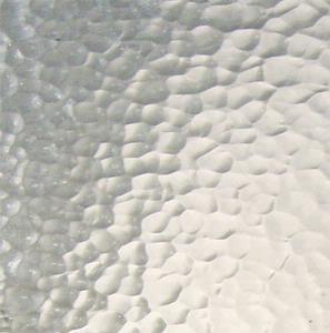 Clear Hammered Stained Glass Sheet 96 COE Oceanside Fusible SF100H ...