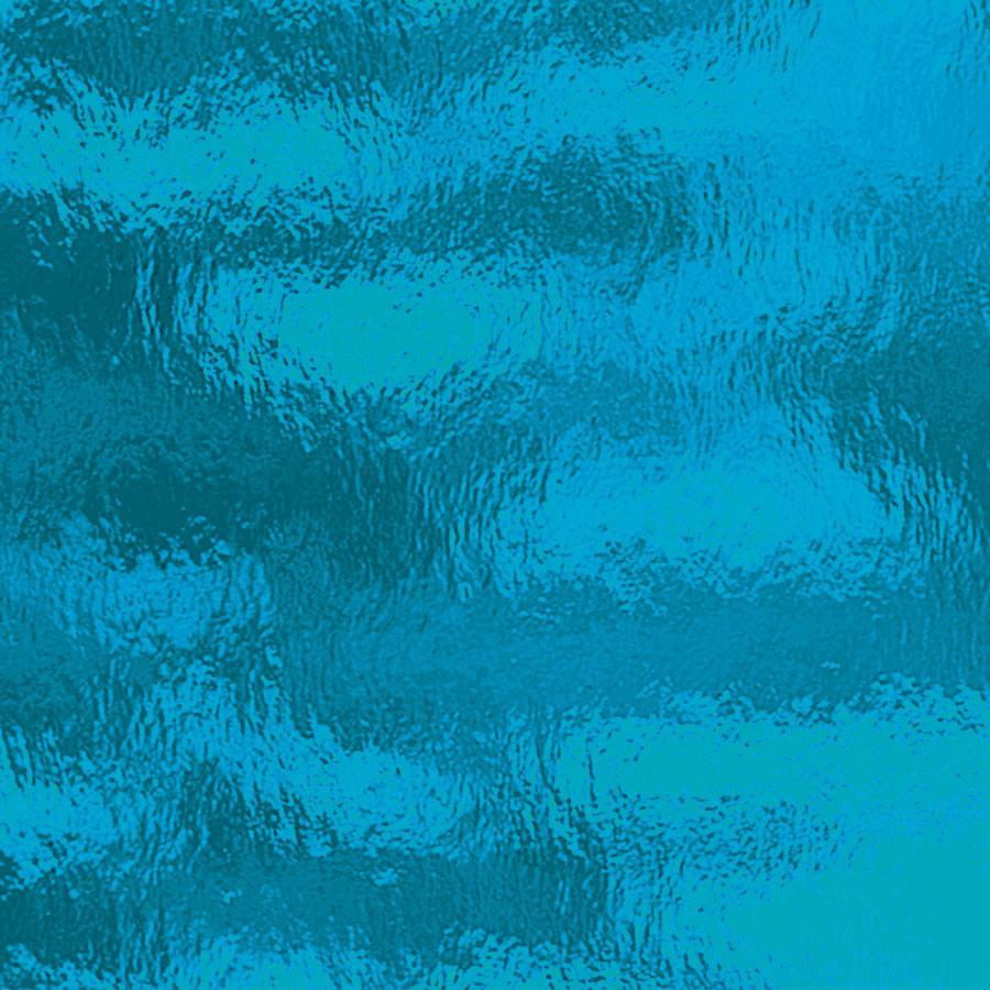 Deep Aqua Rough Rolled Stained Glass Sheet 96 COE Oceanside Fusible Spectrum SF533.3RR