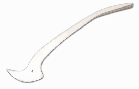 Plastic Fid/ Lathekin/ Stopping Knife, Hooked Fid Copper Foil Burnishing Tool, Stained Glass Tool 