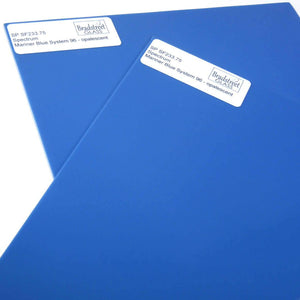 Mariner Blue Opal 8x8 Stained Glass Sheet 96 COE Opaque Fusible Spectrum SF233.75