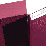 Spectrum SP 142RR Light Purple Rough Rolled Stained Glass Sheet Textured Cathedral