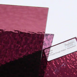 Spectrum SP 142RR Light Purple Rough Rolled Stained Glass Sheet Textured Cathedral