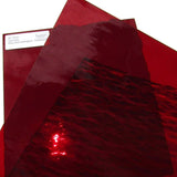 Spectrum Ruby Red Waterglass Translucent Cathedral Stained Glass Sheet SP 152W