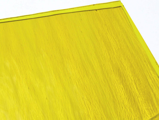 Spectrum Yellow Waterglass Stained Glass Sheet Translucent Cathedral SP 161W