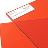 Orange Artique Cathedral Stained Glass Sheet COE 96 Fusible Oceanside SF171A