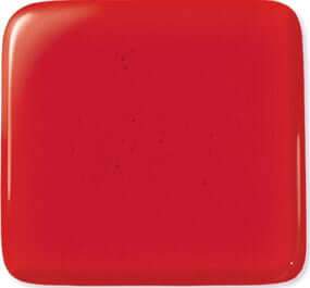Spectrum Cherry Red Transparent 96 COE Translucent Fusible Stained Glass SF151 Stained Glass Sheet