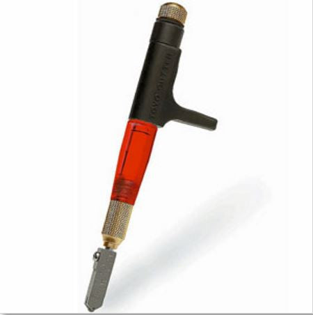 Toyo Custom Grip Tap Wheel Supercutter Stained Glass Self Lubricating Hand Cutter