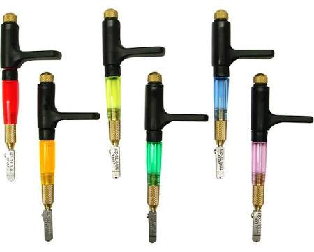 Toyo Custom Grip Tap Wheel Supercutter Stained Glass Self Lubricating Hand Cutter