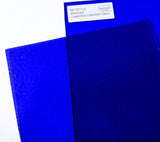 Wissmach Cobalt Blue Classic Cathedral Stained Glass Sheet WI 220 CLA