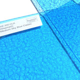 Wissmach Medium Sky Blue Classic Cathedral Translucent Stained Glass Sheet WI 300 CLA