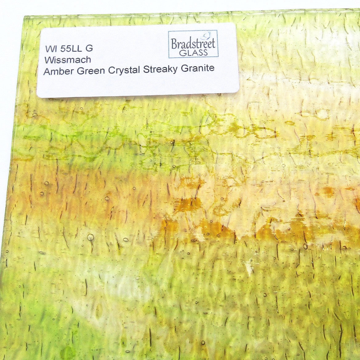 Wissmach Amber Green Crystal Clear Streaky Granite WI 55LL G