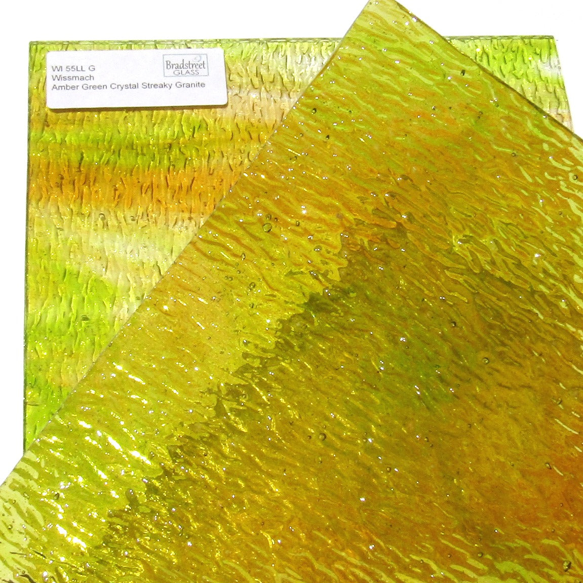 Wissmach Amber Green Crystal Clear Streaky Granite WI 55LL G