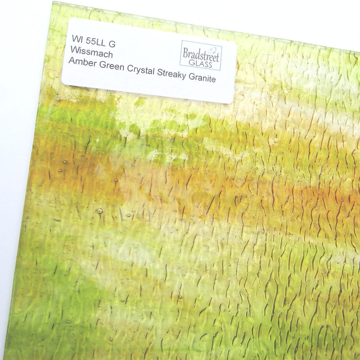 Wissmach Amber Green Crystal Clear Streaky Granite WI 55LL G
