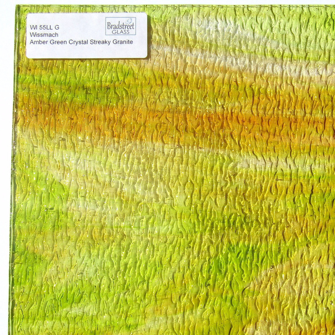 Wissmach Amber Green Crystal Clear Streaky Granite WI 55LL G
